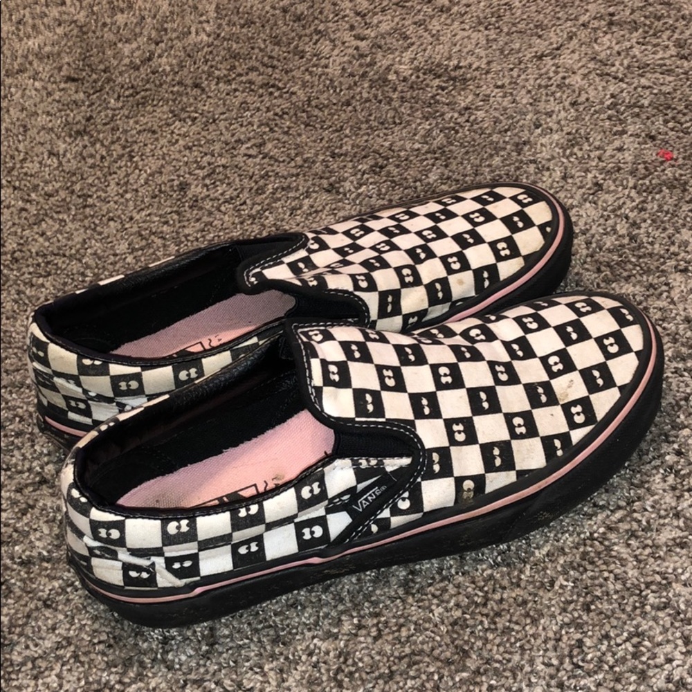 Vans I will be cleaning them.